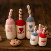 DIY Baby Wool Felt Milk Bottle+Cookies Decorations Newborn Photography-TB00777-Veeddydropshipping